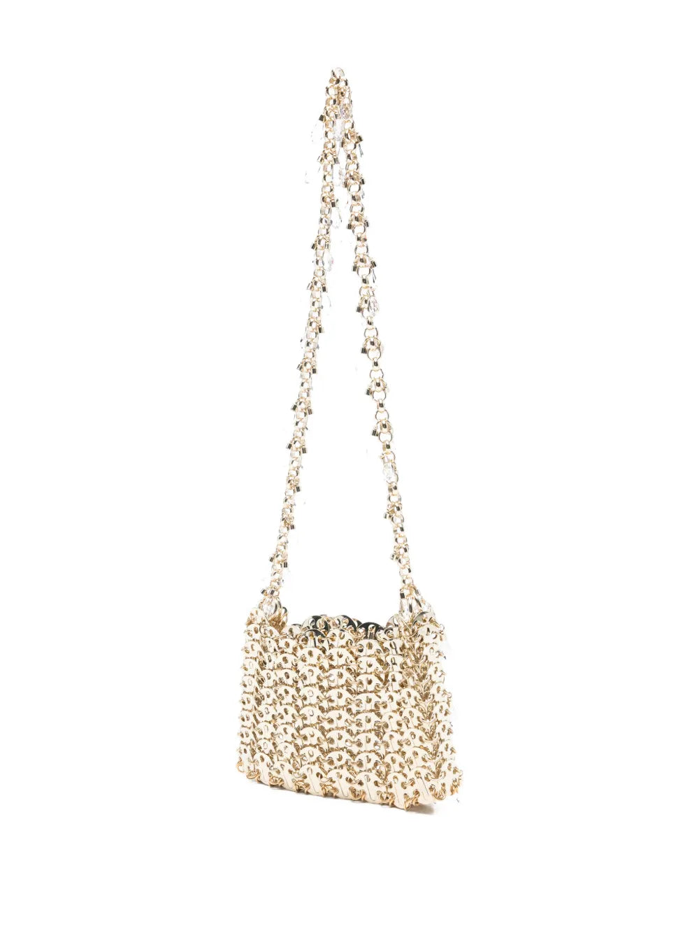 Rabanne Crystal Embellished Chain Shoulder Bag