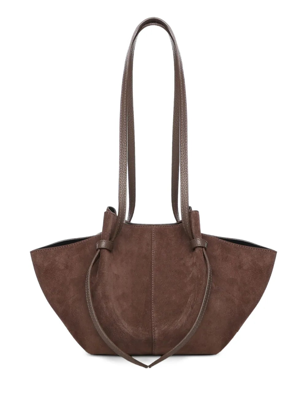 Yuzefi Large Mochi Suede Knot Shoulder Bag