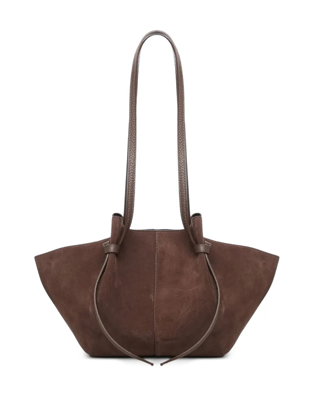 Yuzefi Large Mochi Suede Knot Shoulder Bag