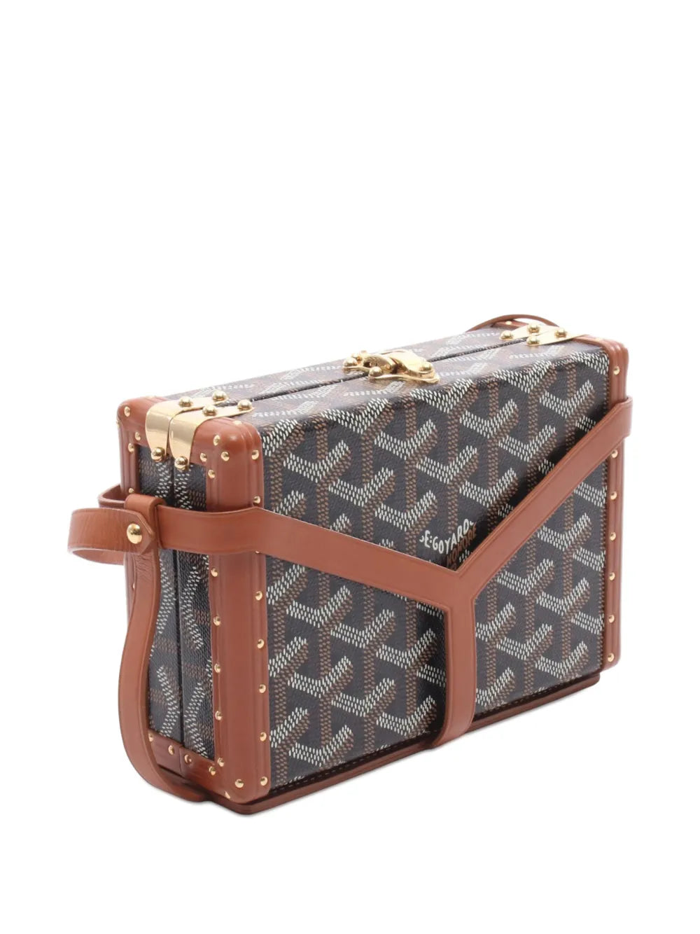 Goyard Pre Owned 2010 2025 Goyardine Minaudiere Shoulder Bag