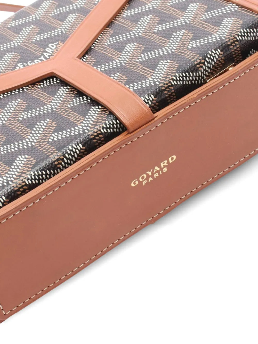 Goyard Pre Owned 2010 2025 Goyardine Minaudiere Shoulder Bag