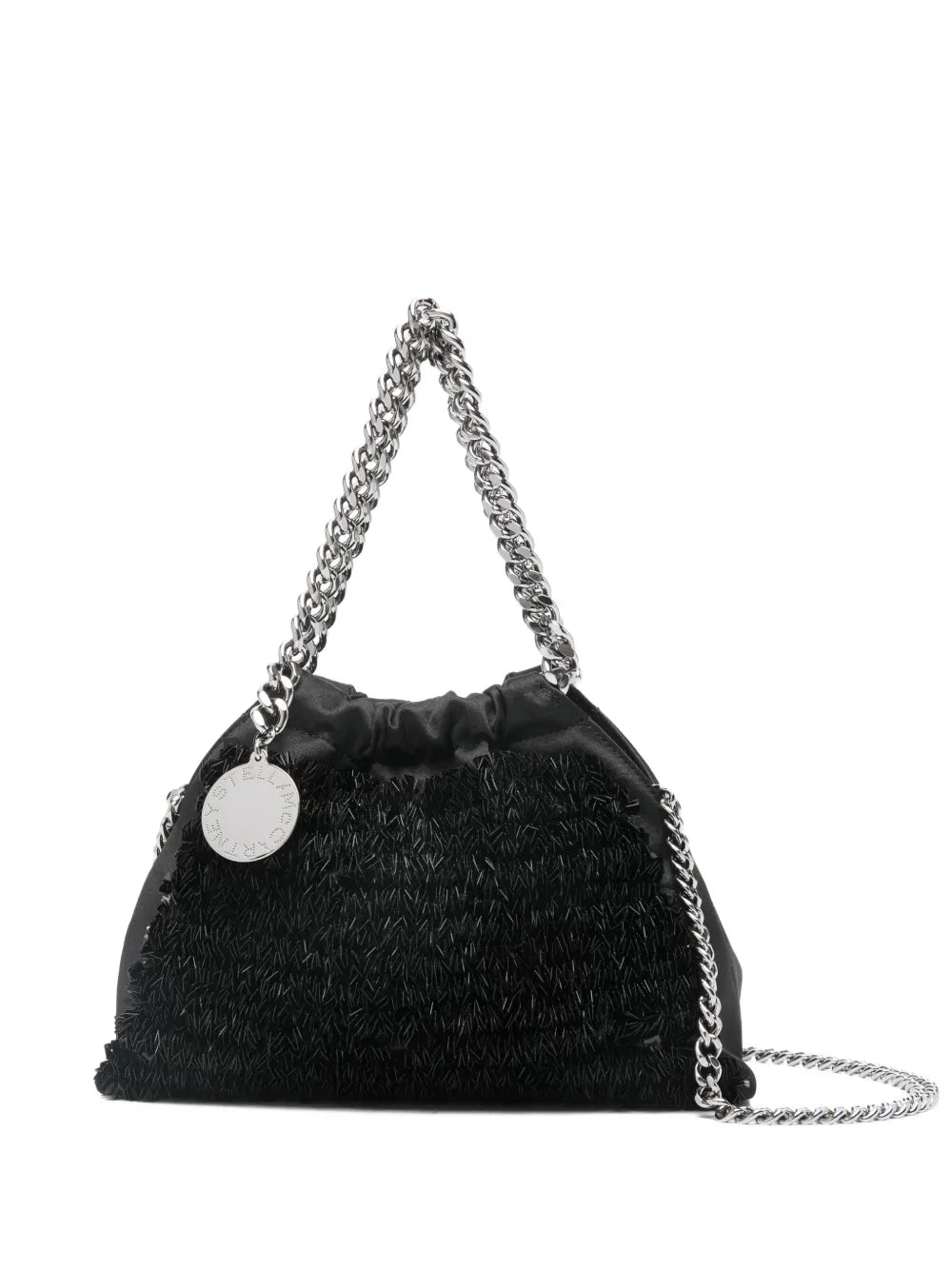 Stella Mccartney Mini Falabella Beaded Chain Strap Shoulder Bag