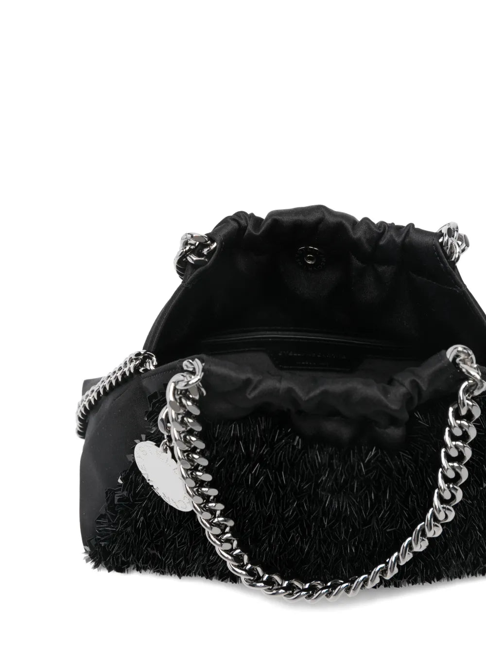 Stella Mccartney Mini Falabella Beaded Chain Strap Shoulder Bag