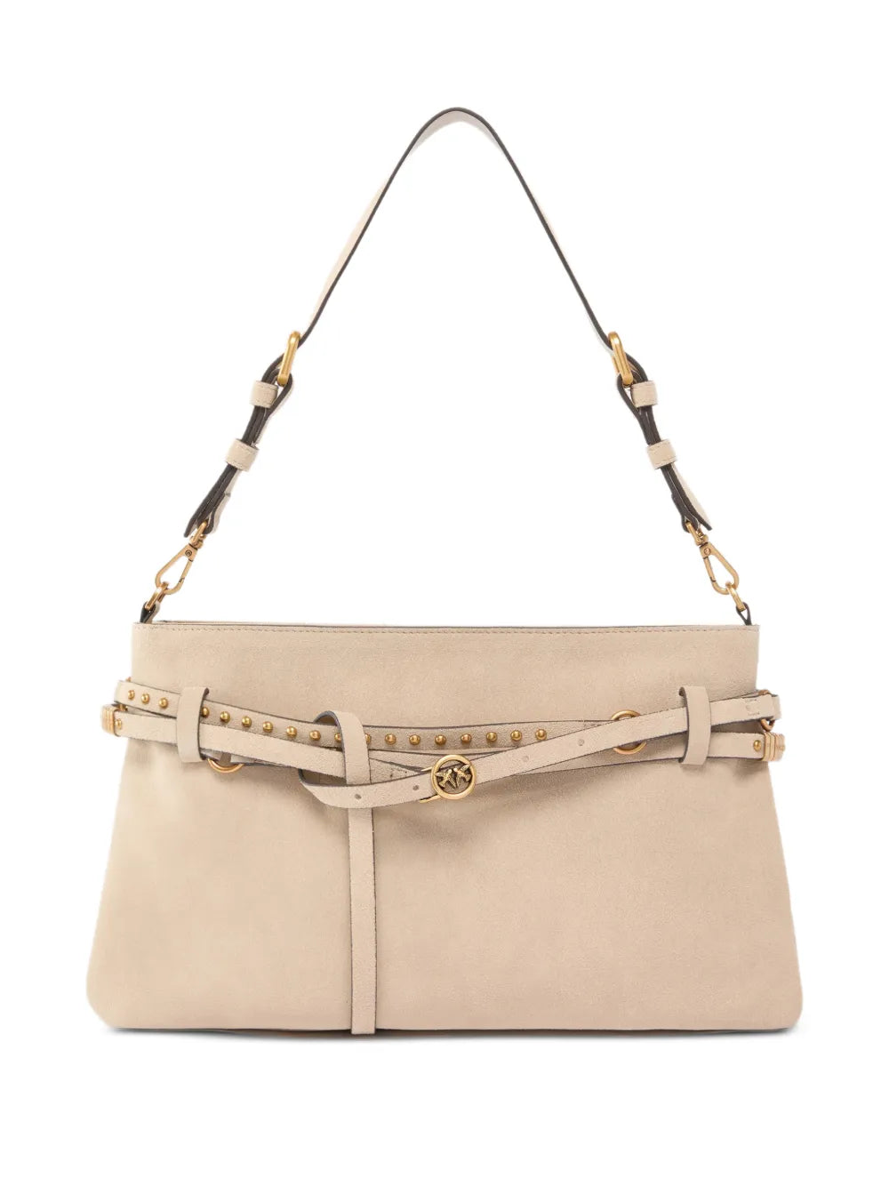 Pinko Studded Shoulder Bag