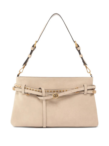 Pinko Studded Shoulder Bag