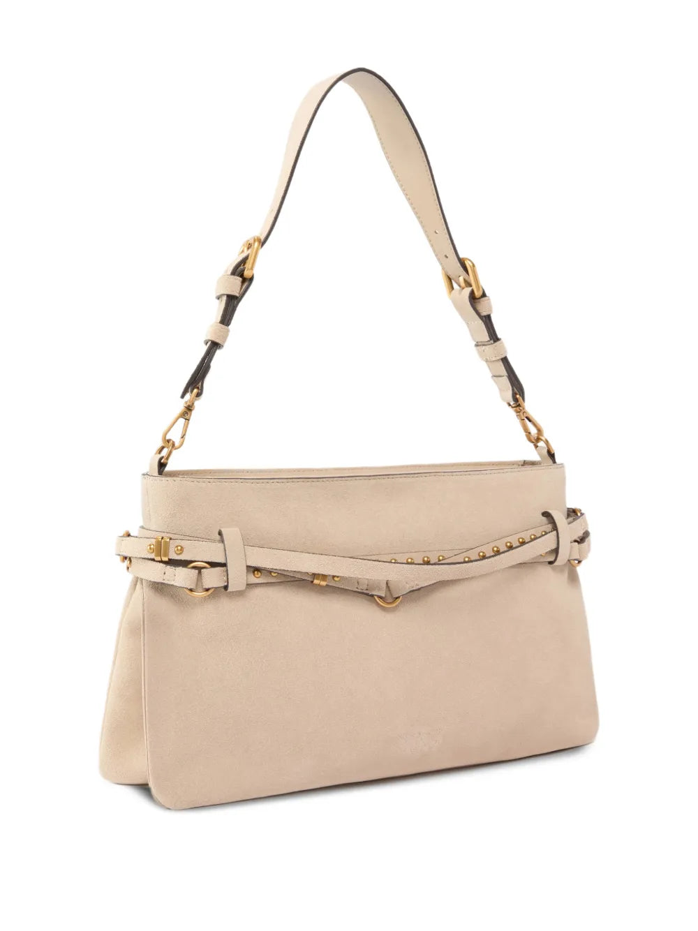 Pinko Studded Shoulder Bag
