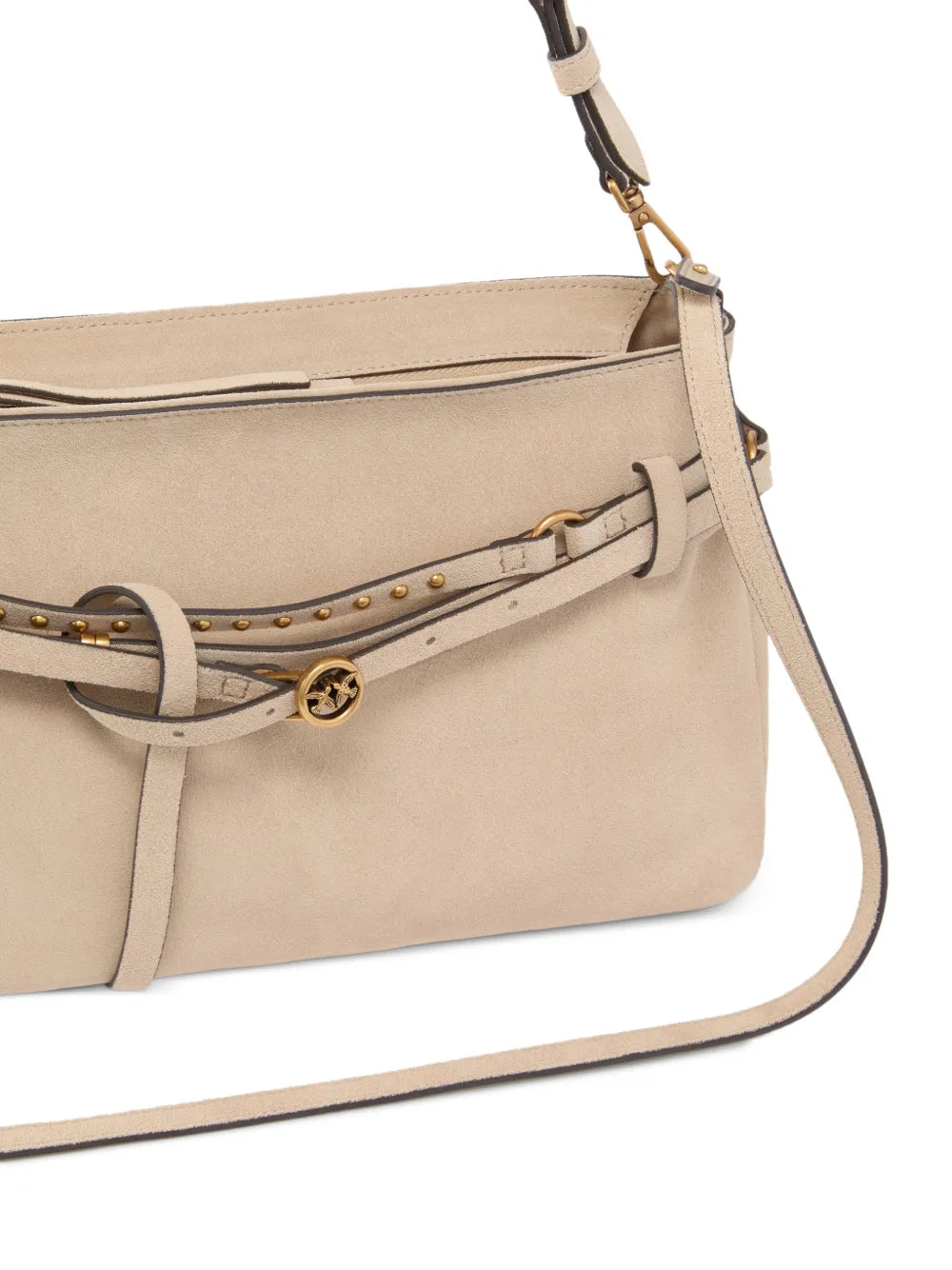 Pinko Studded Shoulder Bag