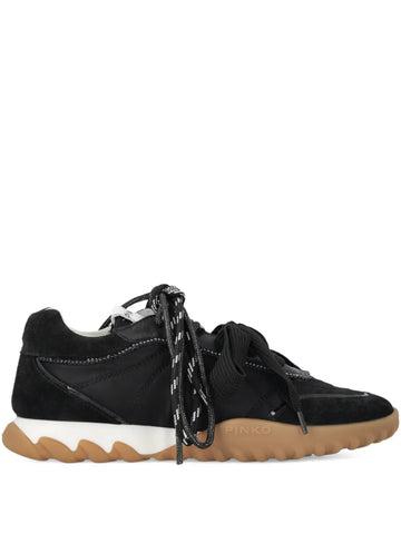 PINKO Lace-Up Black