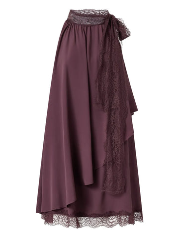 Pinko Lace Detailed Mini Dress