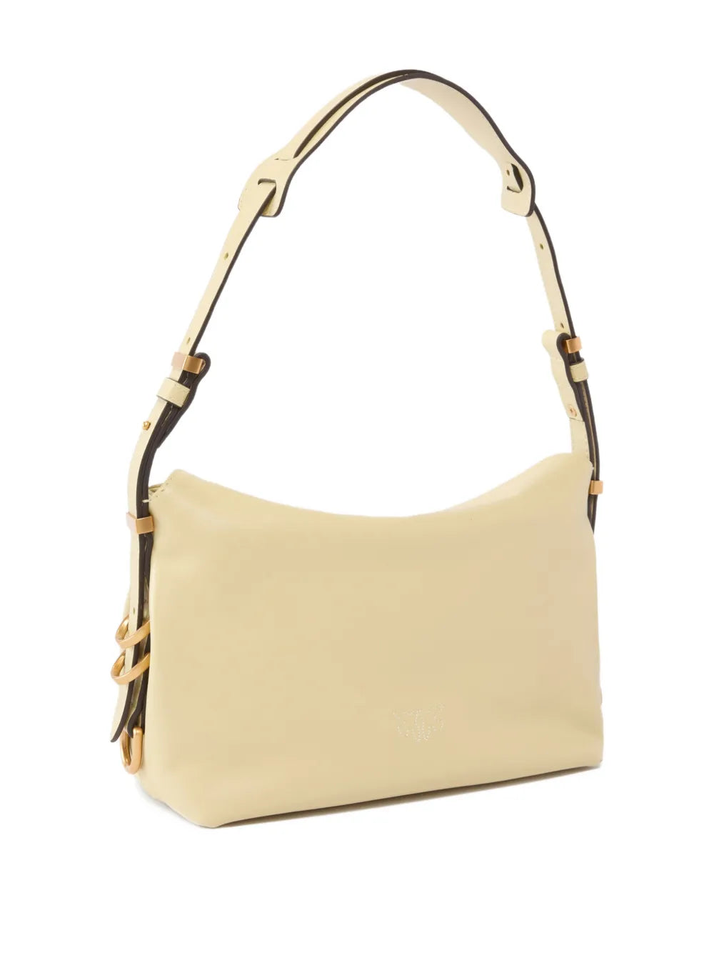 Pinko Small Saddle Leather Shoulder Bag