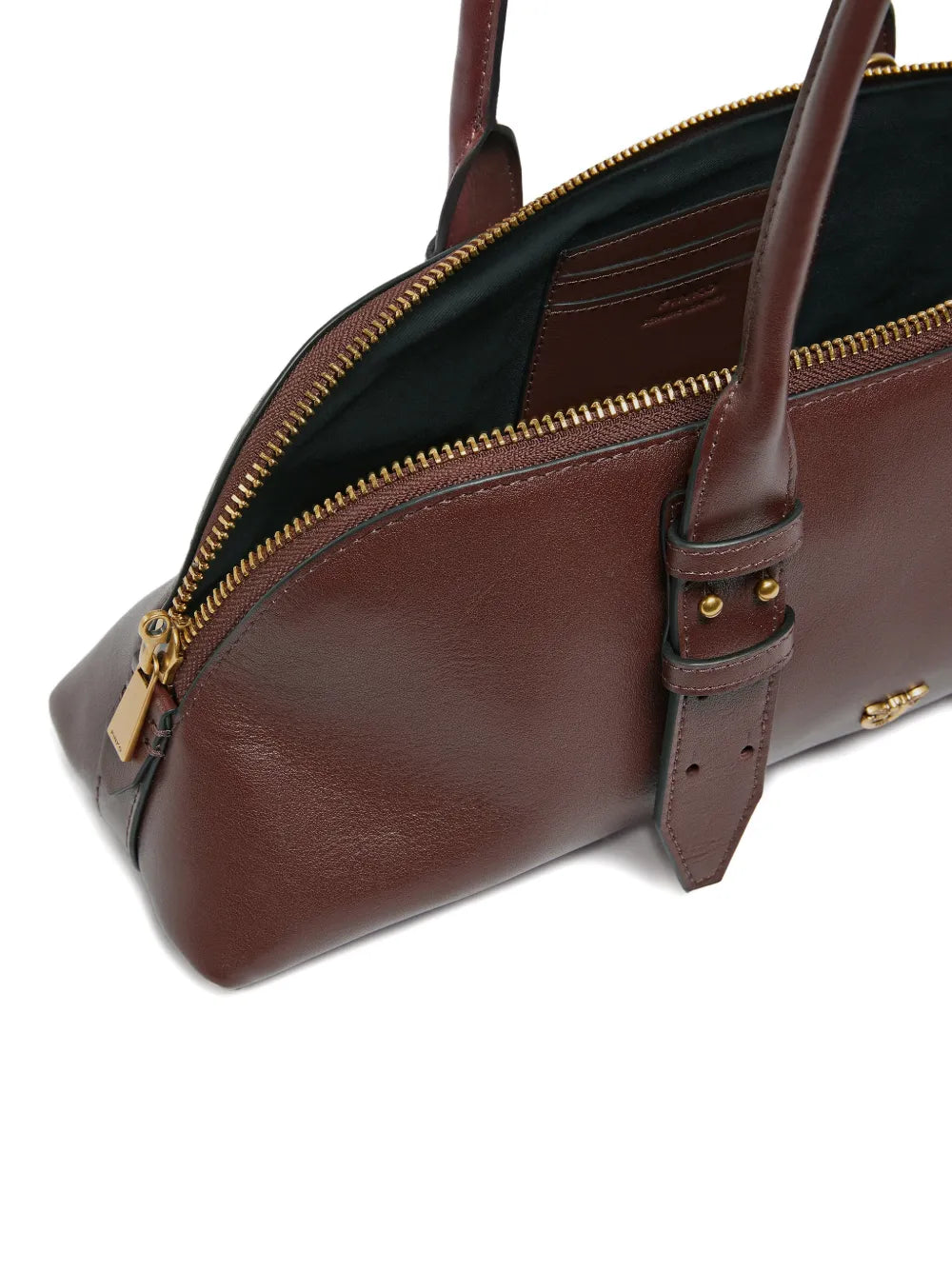 Pinko Padlock Leather Shoulder Bag