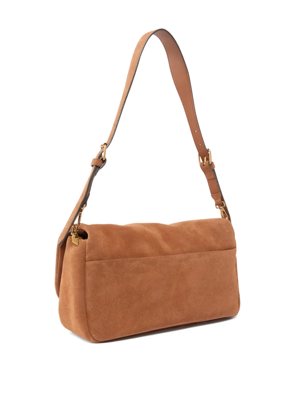 Pinko Logo Applique Shoulder Bag