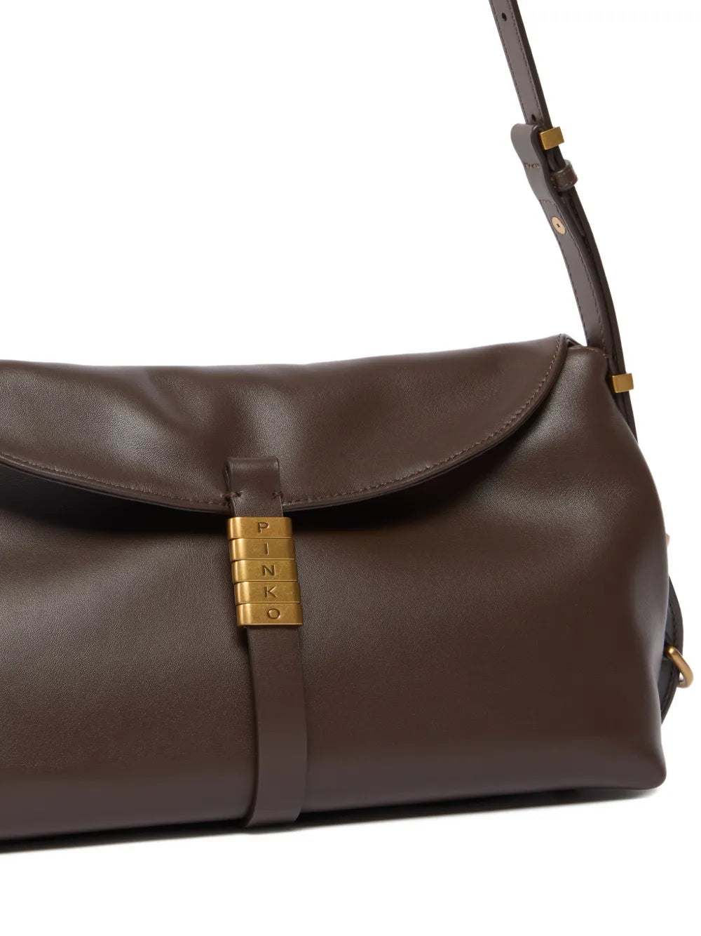Pinko Medium Classic Saddle Shoulder Bag