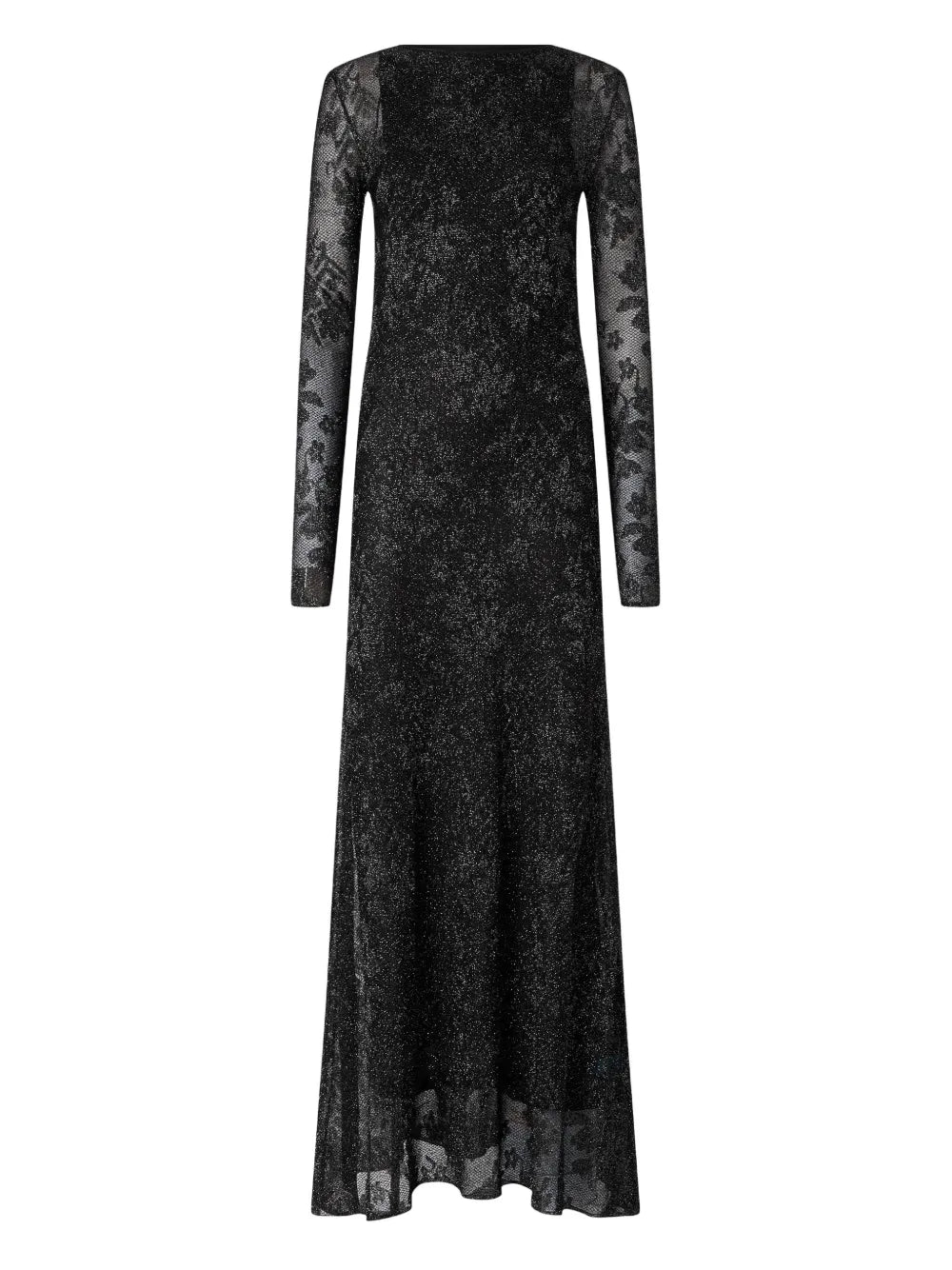 Pinko Openwork Long Sleeve Dress