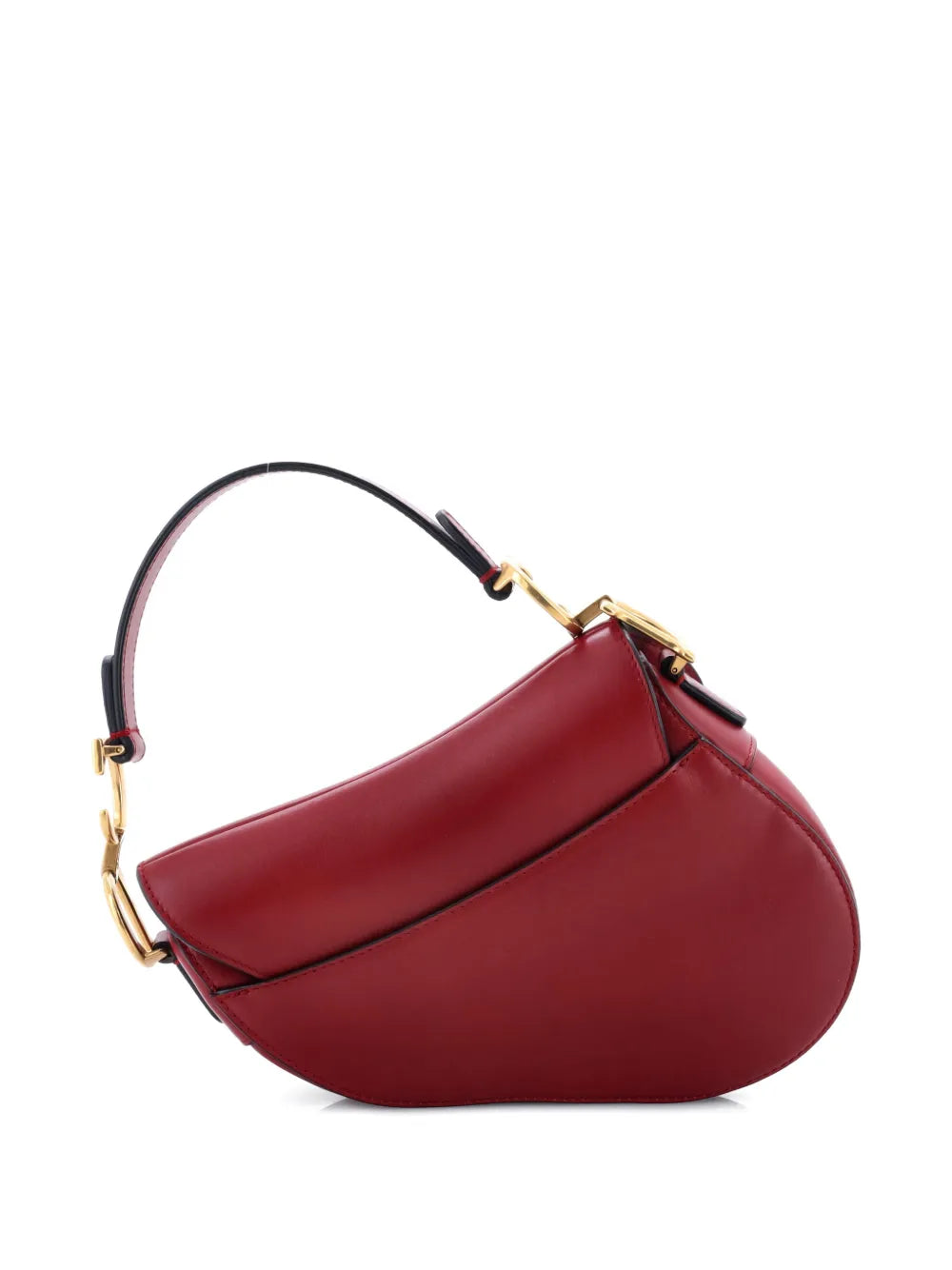 Christian Dior Pre Owned Saddle Handbag Leather Mini Shoulder Bag