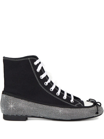 Marco De Vincenzo Crystal-Embellished Lace-Up