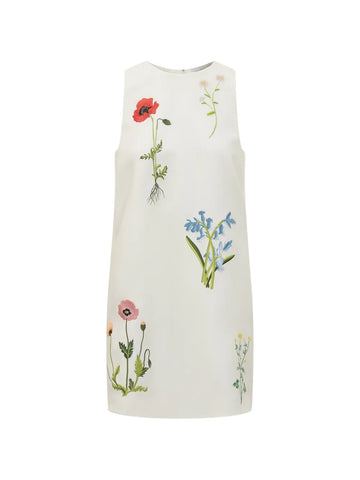 Stella Mccartney Floral Embroidered Dress