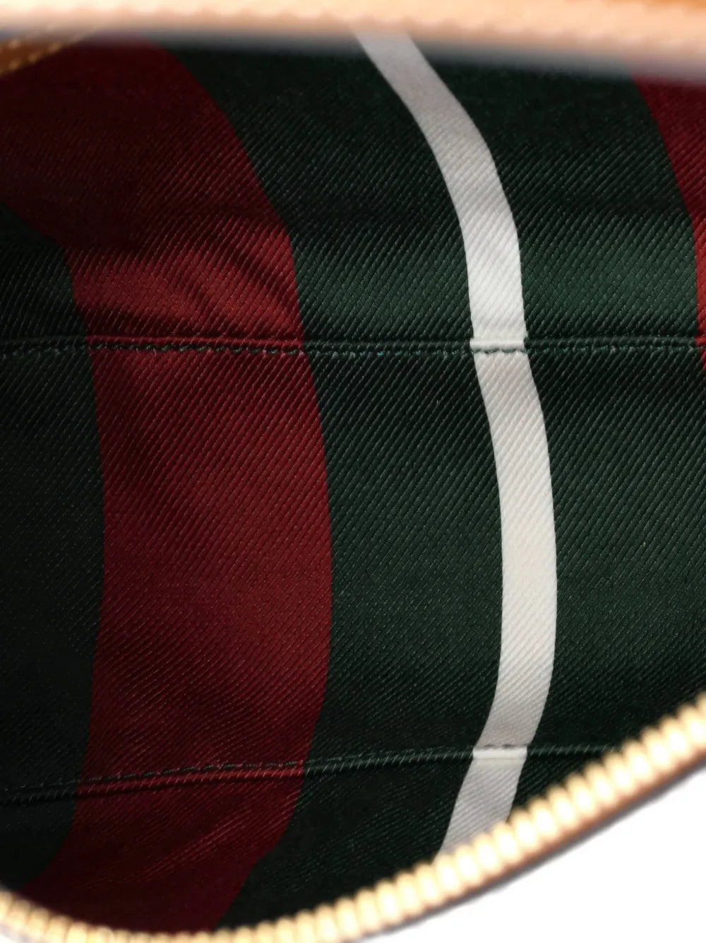 Gucci Pre Owned Emblem Gg Coated Canvas With Leather Medium Shoulder Bag