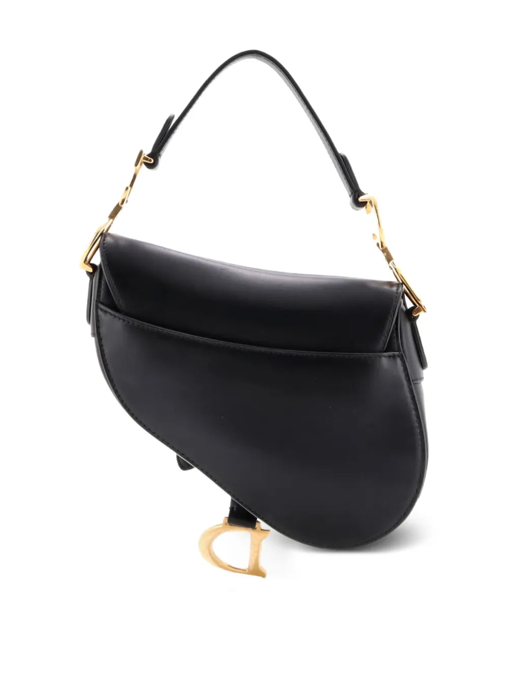 Christian Dior Pre Owned Saddle Handbag Leather Mini Shoulder Bag