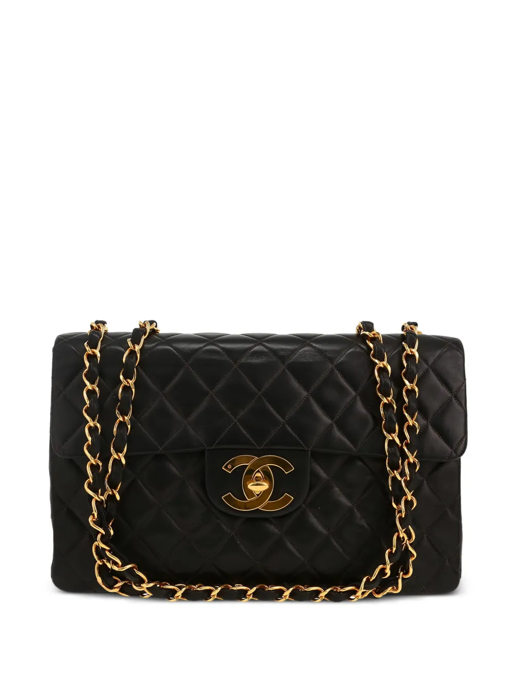Chanel Pre Owned 1996 Timeless Maxi Jumbo Quilted Shoulder Bag