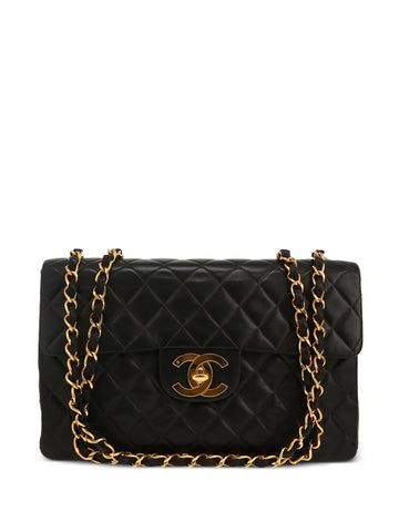 Chanel Pre Owned 1996 Timeless Maxi Jumbo Quilted Shoulder Bag