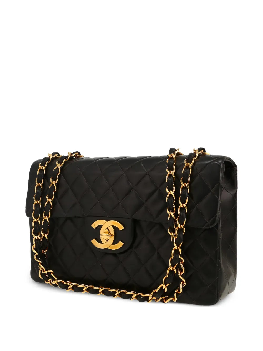 Chanel Pre Owned 1996 Timeless Maxi Jumbo Quilted Shoulder Bag
