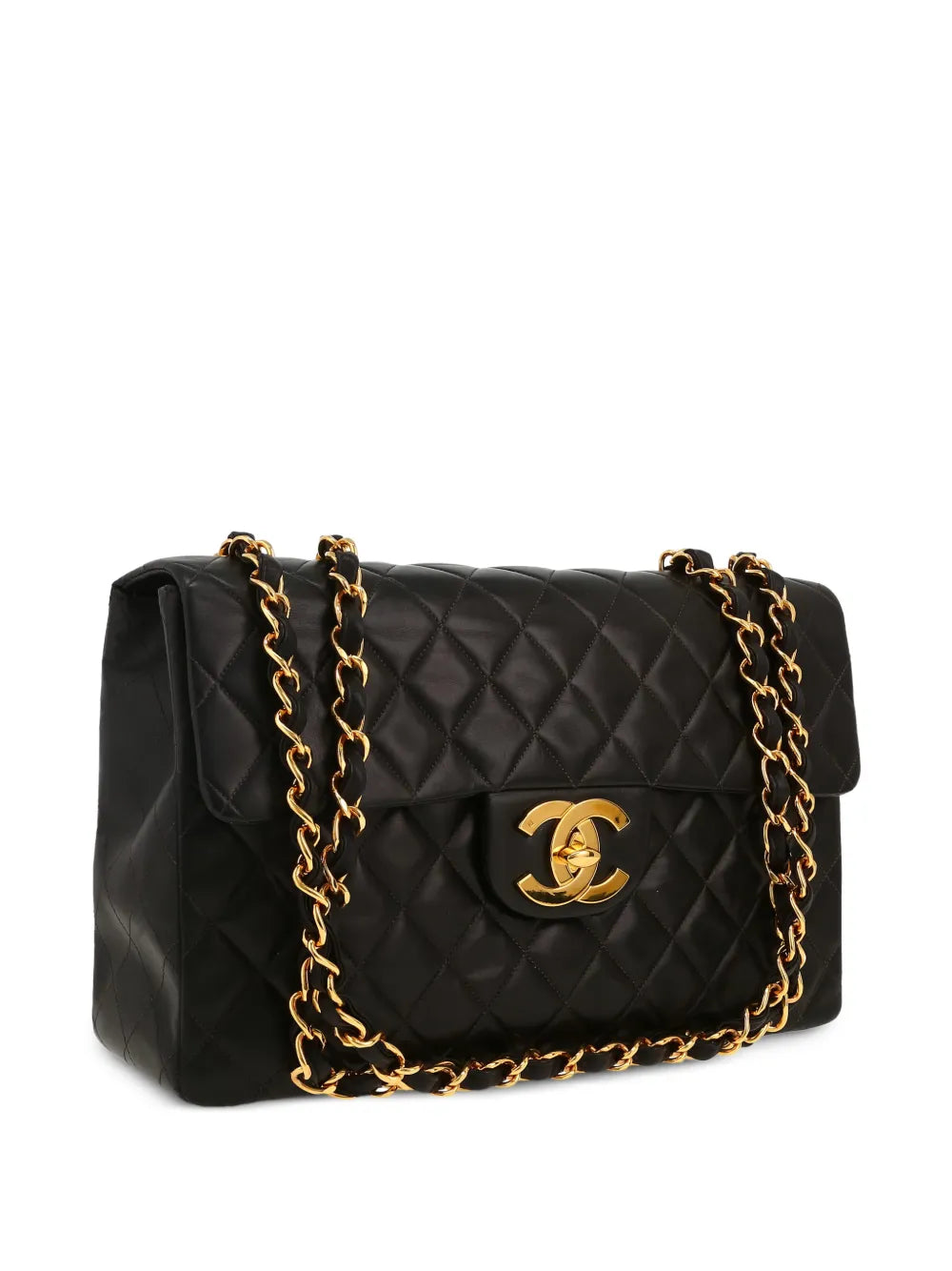 Chanel Pre Owned 1996 Timeless Maxi Jumbo Quilted Shoulder Bag