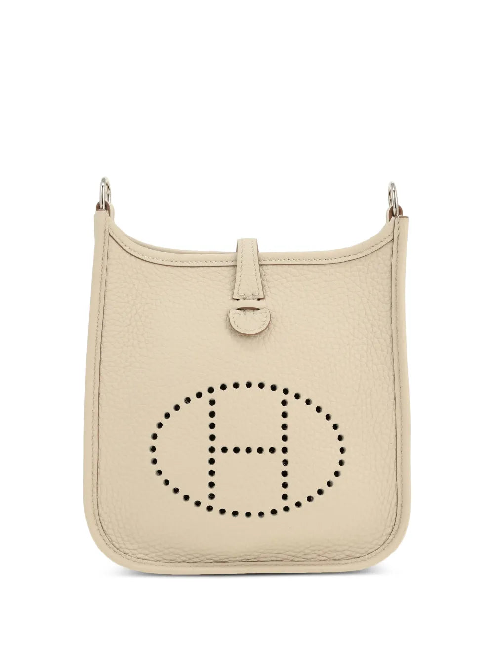 Hermes Pre Owned 2022 Mini Evelyne Perforated Shoulder Bag