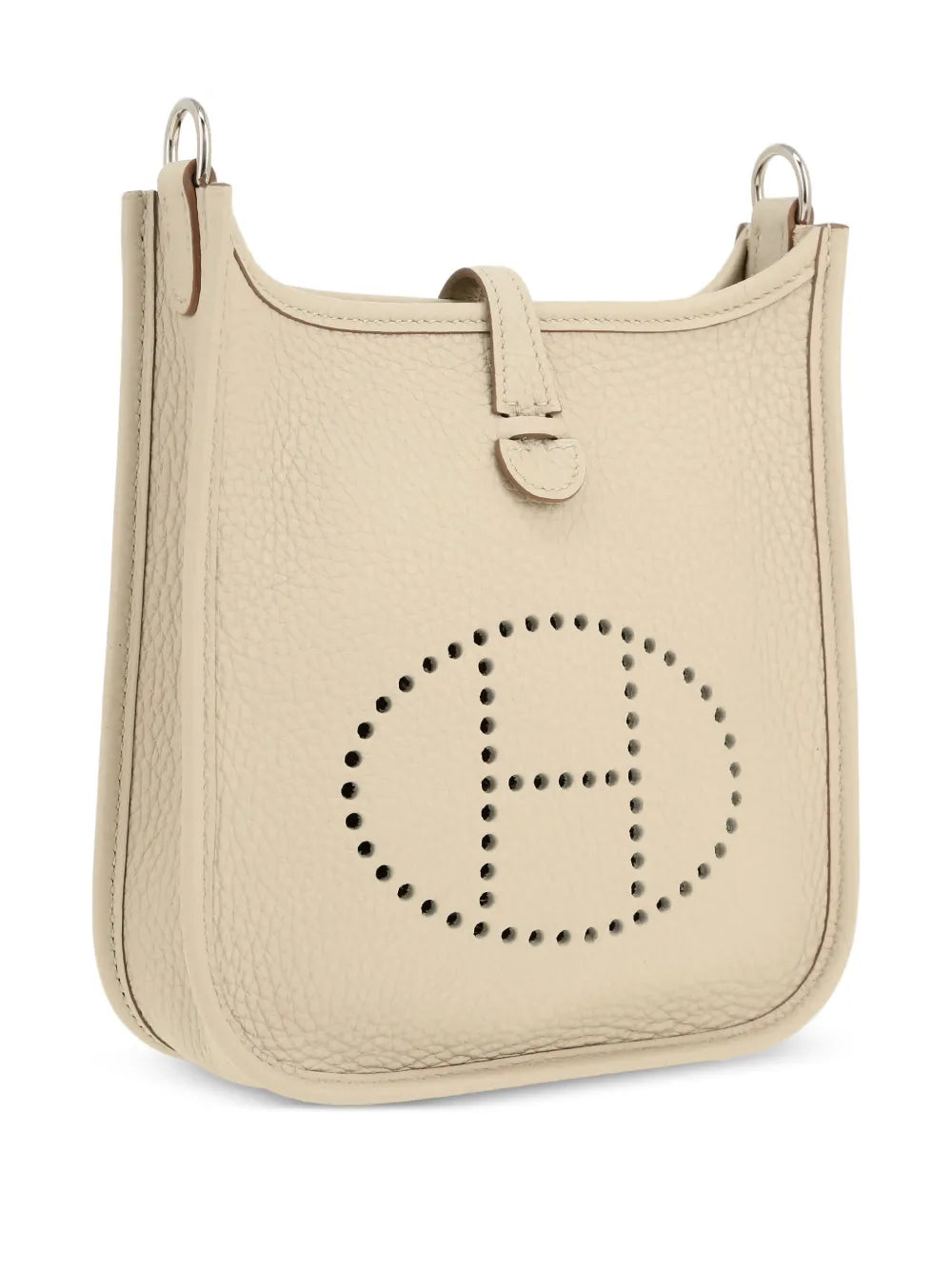 Hermes Pre Owned 2022 Mini Evelyne Perforated Shoulder Bag
