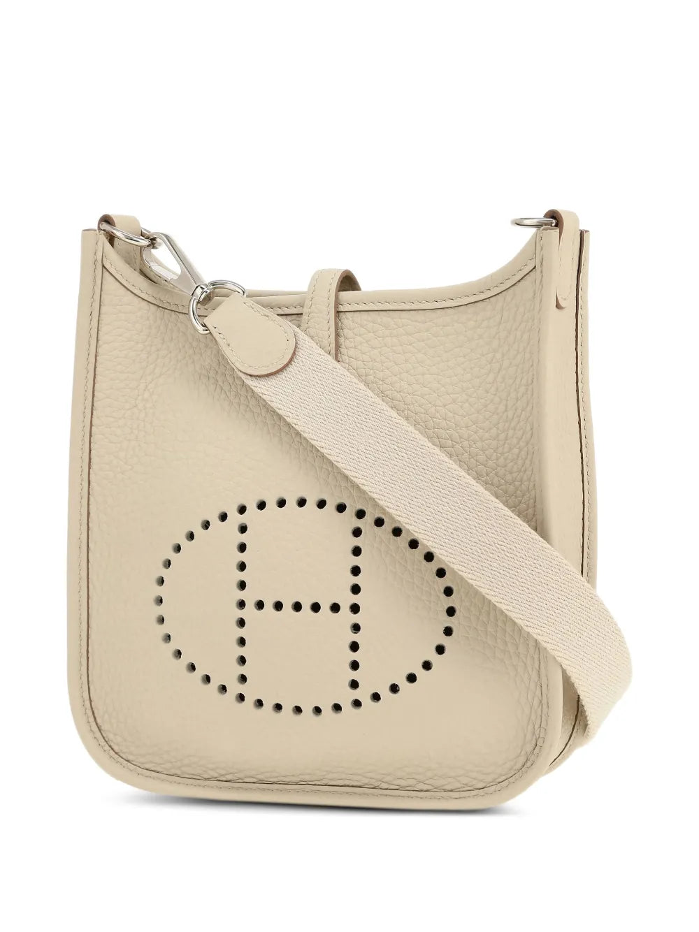 Hermes Pre Owned 2022 Mini Evelyne Perforated Shoulder Bag