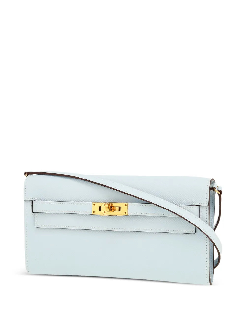 Hermes Pre Owned 2020 Kelly To Go Epsom Leather Clutch Bag