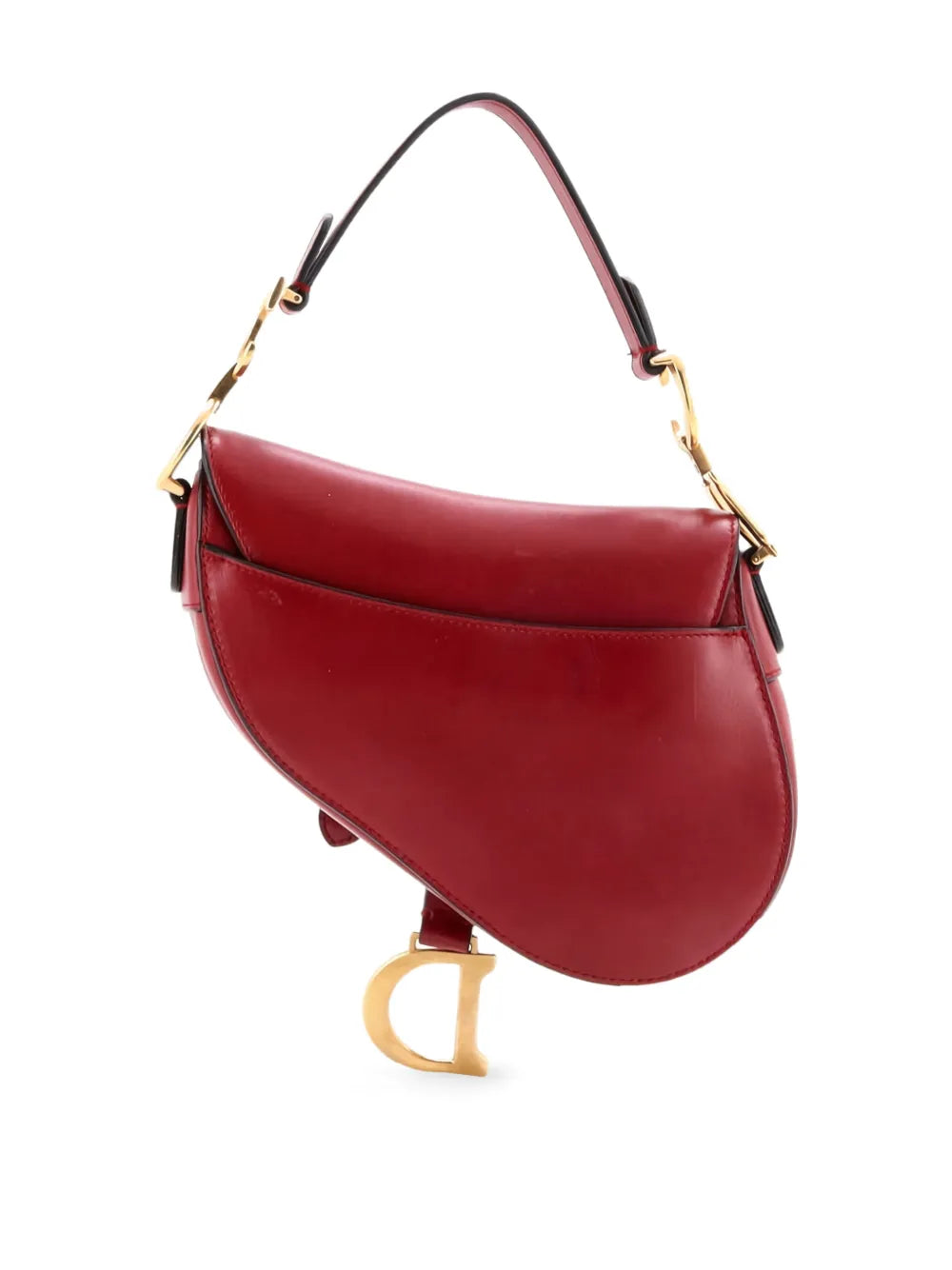 Christian Dior Pre Owned Saddle Handbag Leather Mini Shoulder Bag