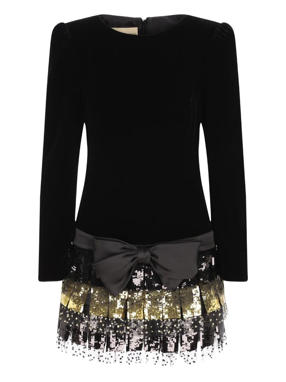 Valentino Garavani Bow Sequin Embellished Dress