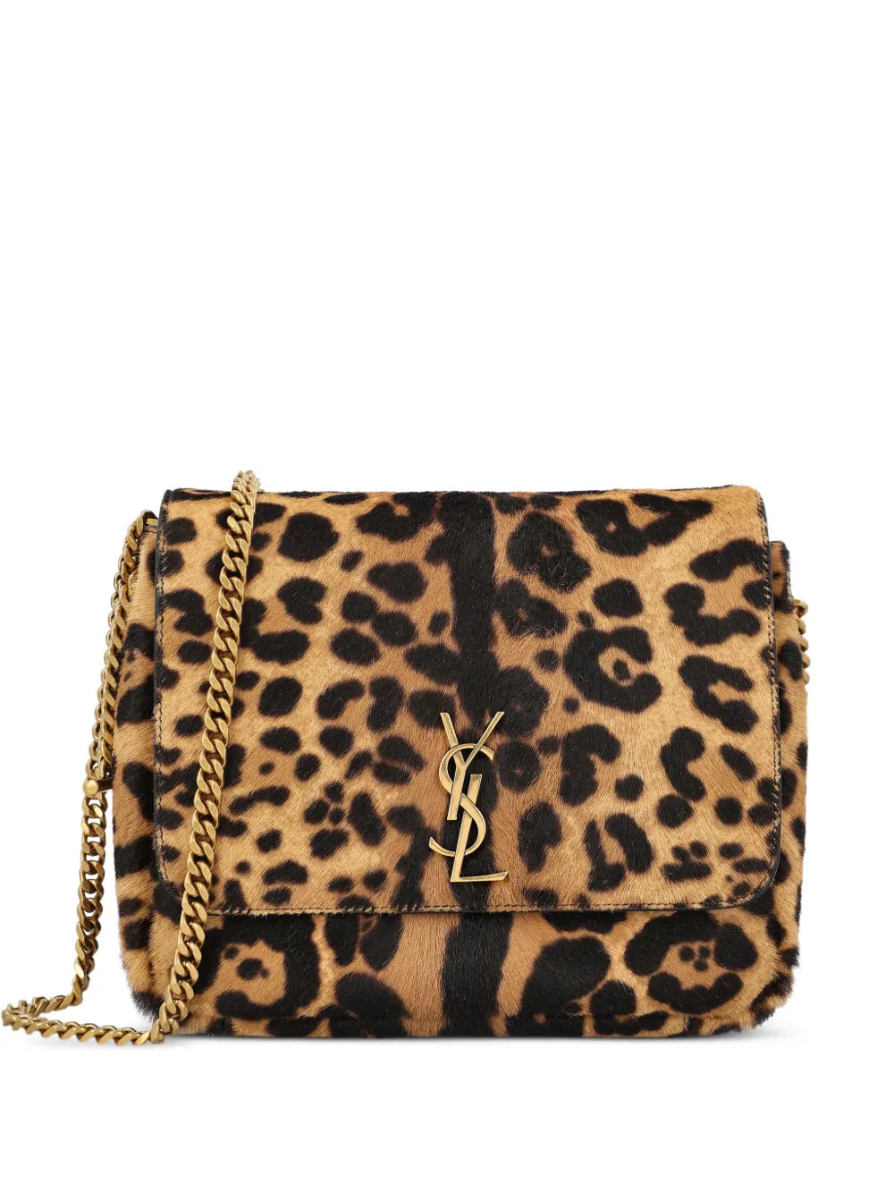 Saint Laurent Kate Animal Print Shoulder Bag