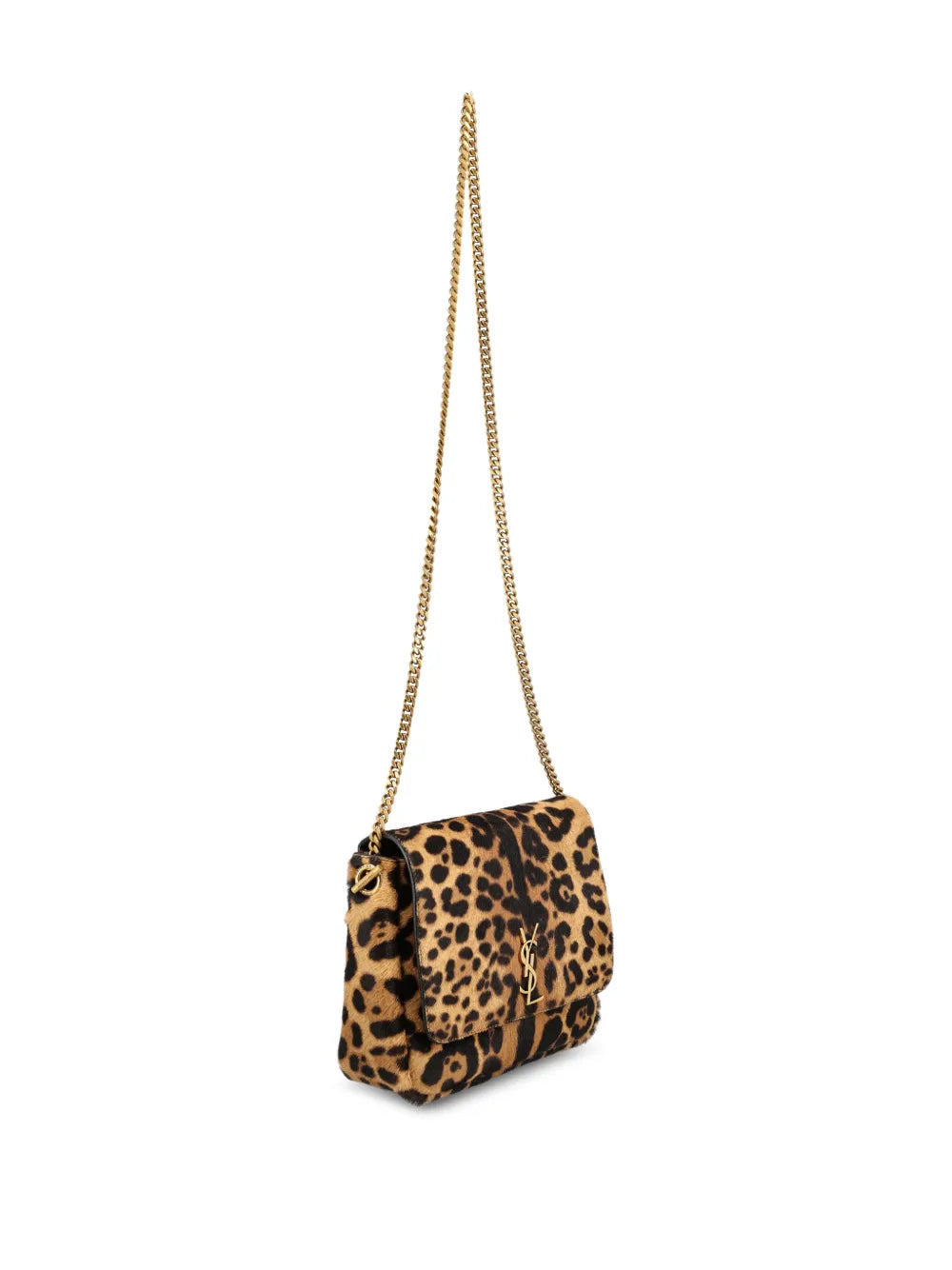 Saint Laurent Kate Animal Print Shoulder Bag