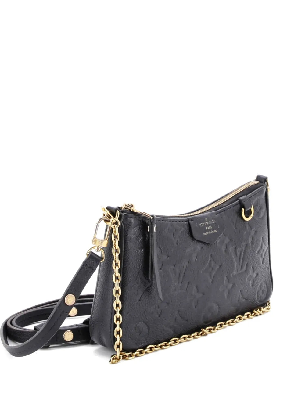 Louis Vuitton Pre Owned Easy Pouch On Strap Monogram Empreinte Leather Shoulder Bag