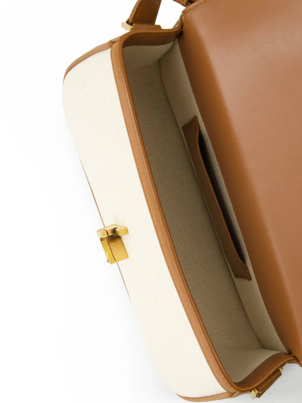 Saint Laurent Cassandre Cotton Shoulder Bag