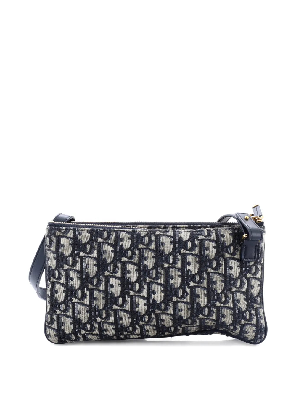Christian Dior Pre Owned My Dior Duo Oblique Canvas Mini Shoulder Bag