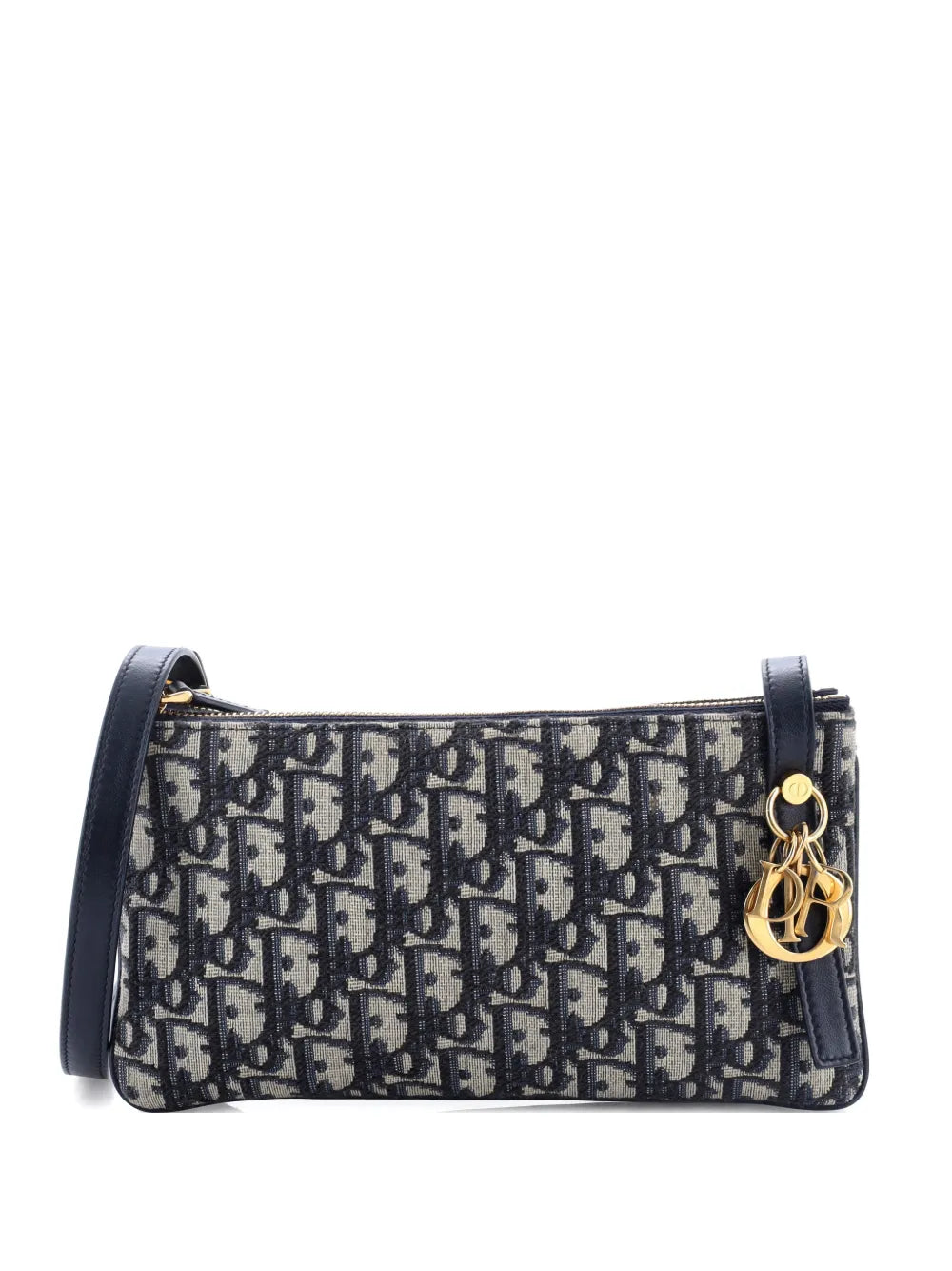 Christian Dior Pre Owned My Dior Duo Oblique Canvas Mini Shoulder Bag