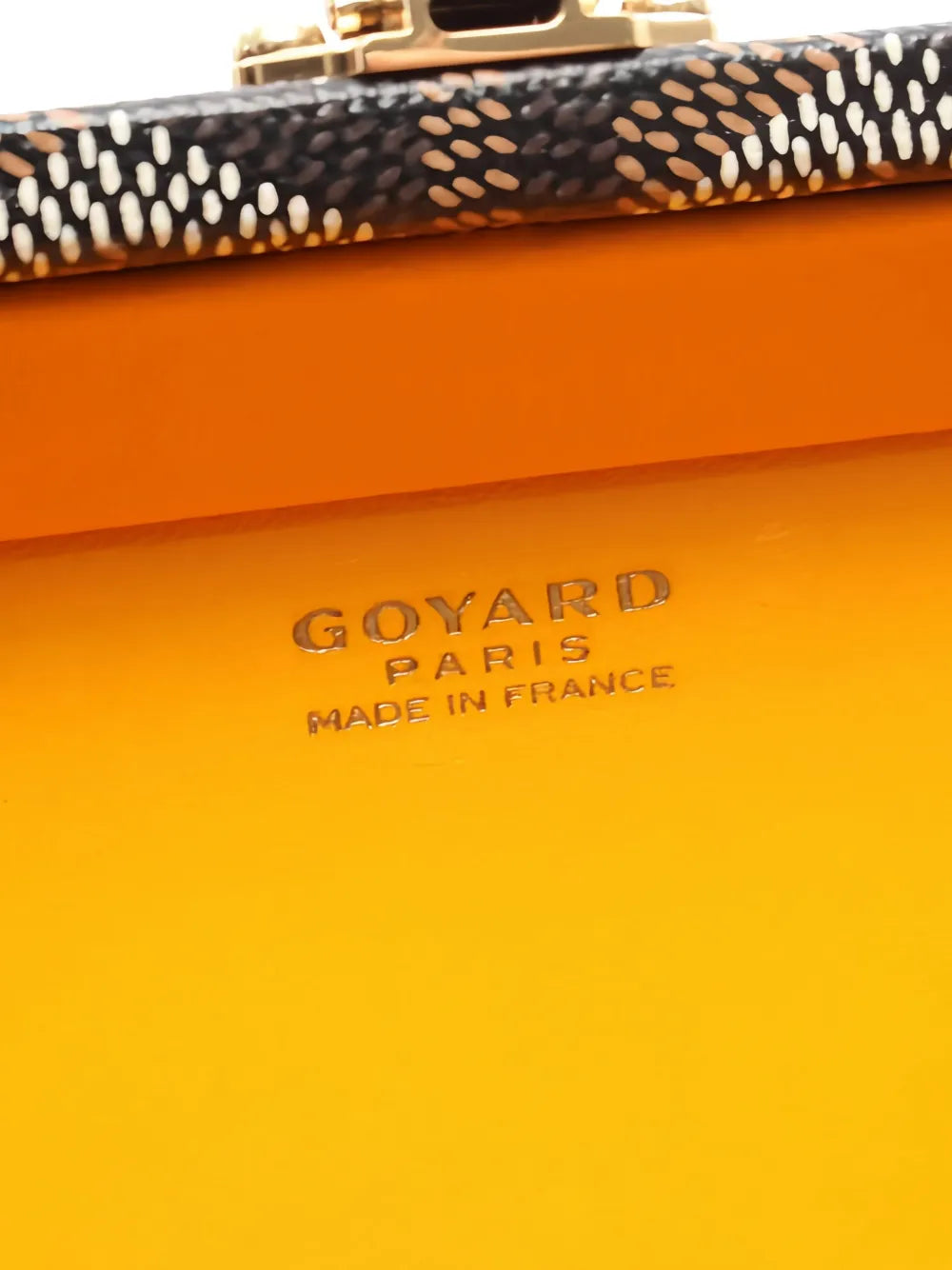 Goyard Pre Owned 2010S Minaudiere Trunk Shoulder Bag