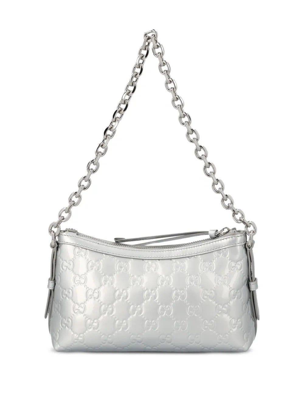 Gucci Small Gg Emblem Embossed Shoulder Bag