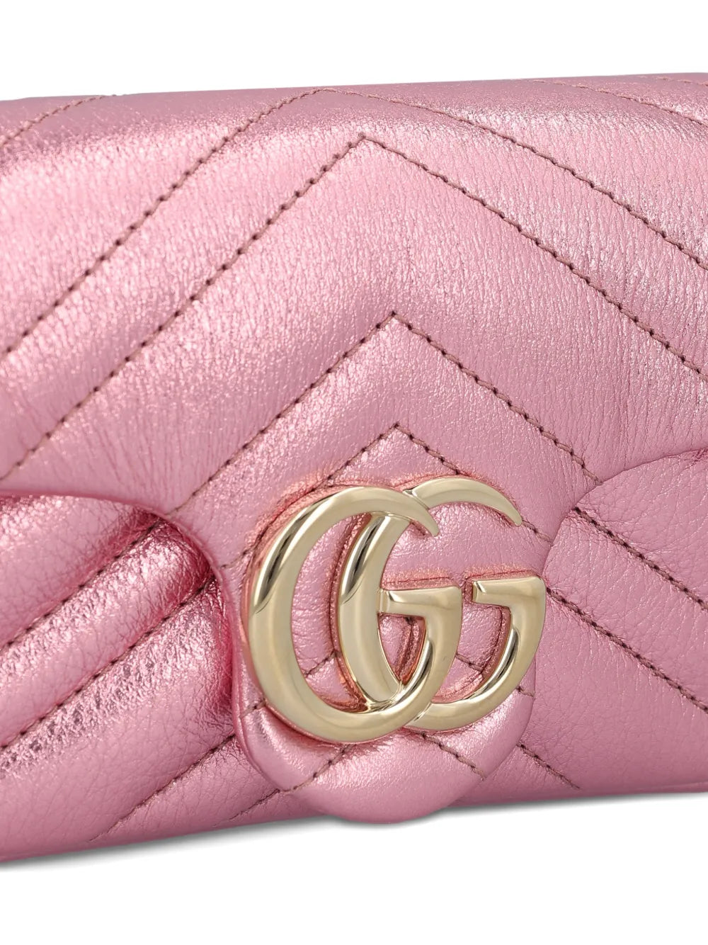 Gucci Gg Chevron Quilted Shoulder Bag