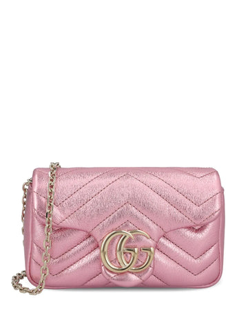 Gucci Gg Chevron Quilted Shoulder Bag