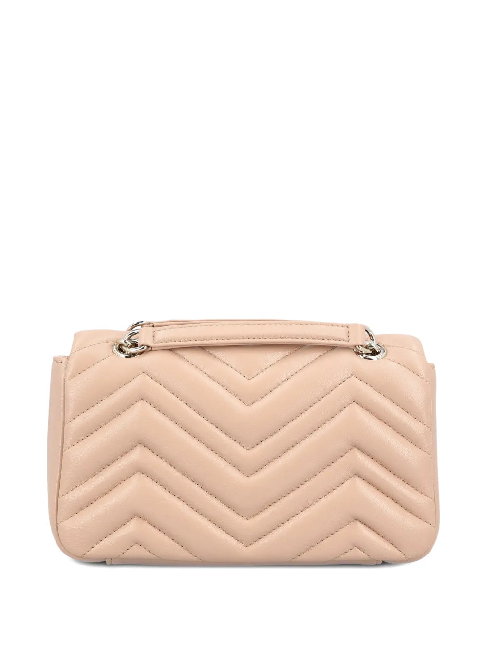Gucci Chevron Gg Lambskin Shoulder Bag