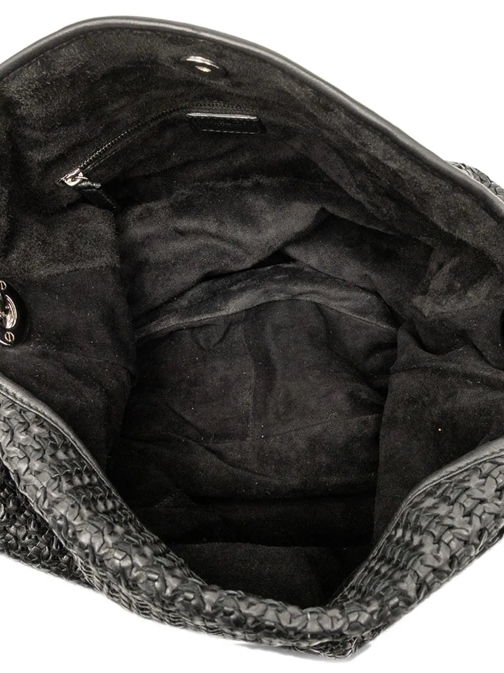 Christian Dior Pre Owned 2007 Woven Lambskin Soft Lady Dior Hobo Bag