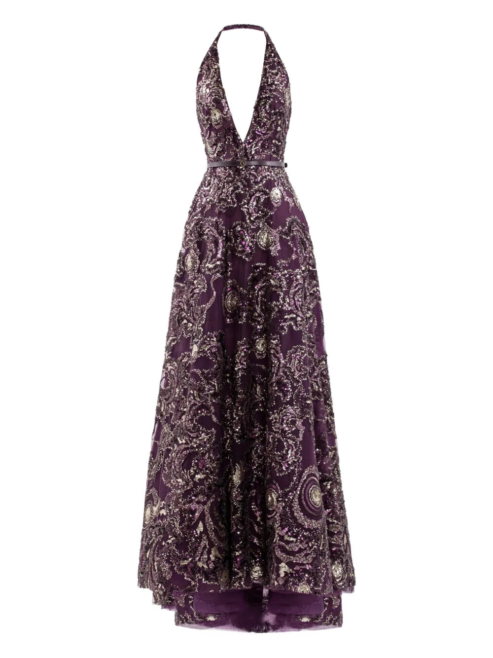 Saiid Kobeisy Embroidered Maxi Dress