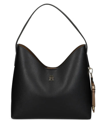 Tommy Hilfiger Logo Plaque Shoulder Bag