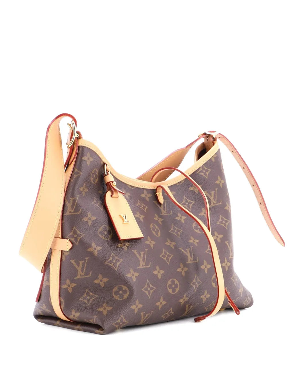 Louis Vuitton Pre Owned Carryall Monogram Canvas Pm Hobo Bag