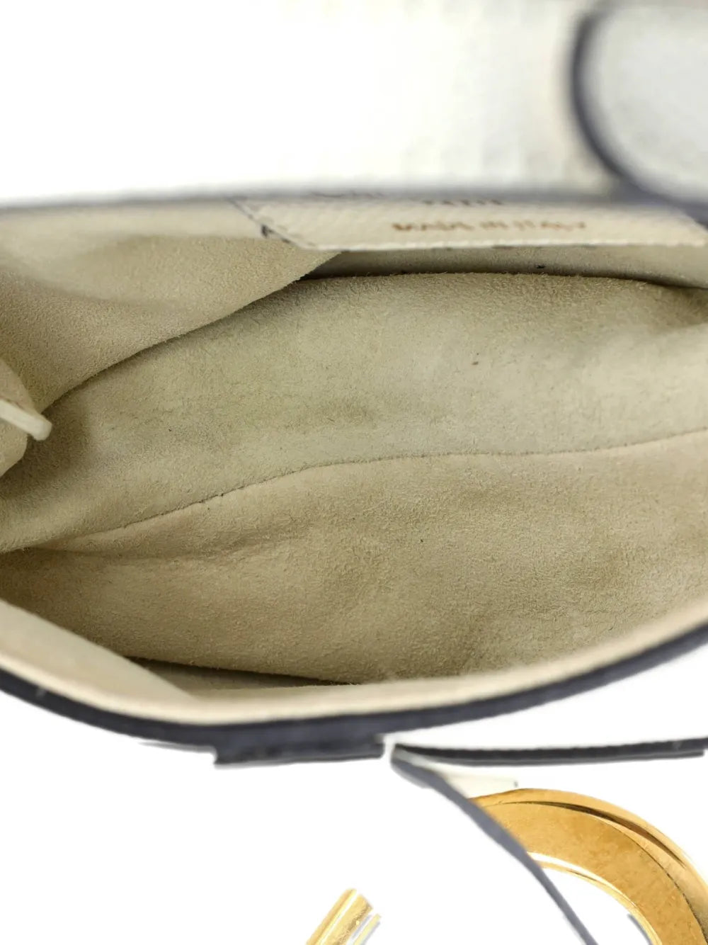 Christian Dior Pre Owned Saddle Handbag Leather Mini Shoulder Bag