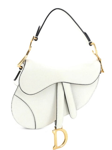 Christian Dior Pre Owned Saddle Handbag Leather Mini Shoulder Bag